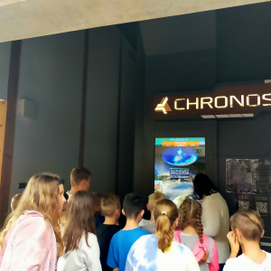 Uczniowie klasy 5a i 5b zwiedzają Geocentrum w Kielcach