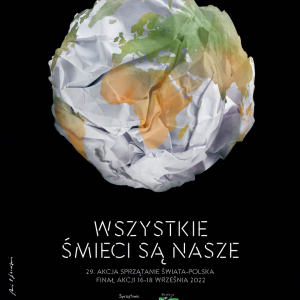 Plakat tegorocznej edycji akcji Sprzątanie Świata