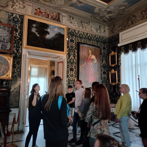 Zwiedzanie Pałacu Króla Jana III w Wilanowie.