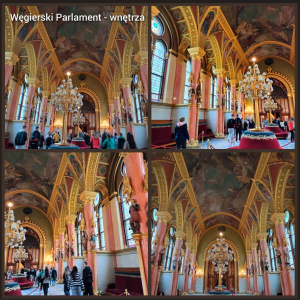 Węgierski Parlament - wnętrza