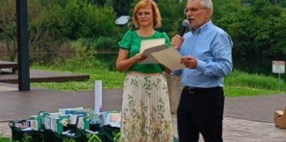 Zakończenie akcji ekologicznej pod hasłem "Zbieram, segreguję i odzyskuję" zorganizowanej przez Urząd Miasta Tarnowa