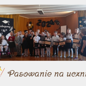 Ślubowanie klas pierwszych SP25 - zdjęcie grupowe