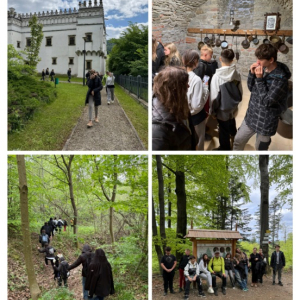 Klasa 6 na wycieczce do Wysowej - Zdrój - kolaż zdjęć