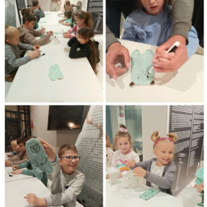 Klasa 1b na zajęciach "Historyczny Zwierzyniec"
