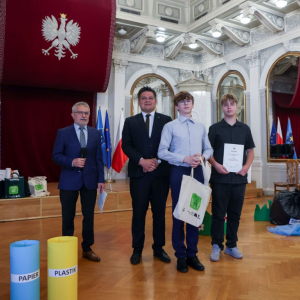 Podsumowanie konkursu ekologicznego w Sali Lustrzanej w Tarnowie