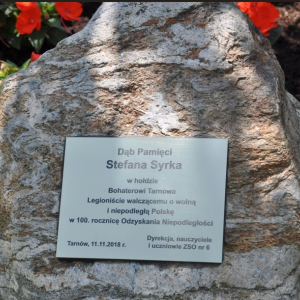 Spotkanie pod Dębem Pamięci Stefana Syrka