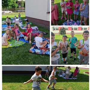 Piknik klas 1-3 SP25 - kolaż zdjęć