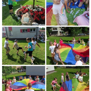 Piknik klas 1-3 SP25 - kolaż zdjęć
