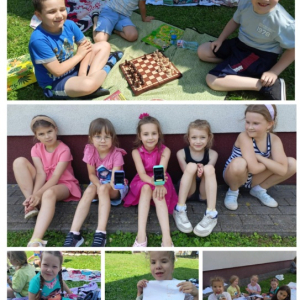 Piknik klas 1-3 SP25 - kolaż zdjęć