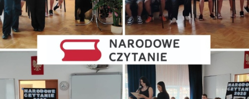 Narodowe Czytanie 2025 w naszej szkole