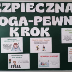 Gazetka - Bezpieczna droga - pewny krok