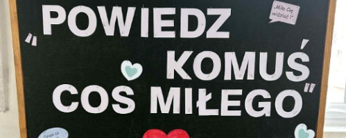 2 października - dzień pod hasłem: "Powiedz komuś coś miłego"