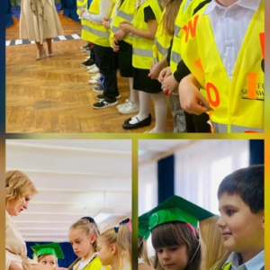 Ślubowanie klas pierwszych SP 25 - kolaż zdjęć