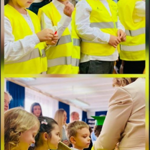 Ślubowanie klas pierwszych SP 25 - kolaż zdjęć