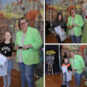 Podsumowanie Odblaskowej Szkoły - Edycja 2025 - kolaż zdjęć