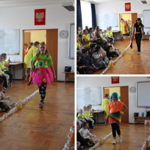 Podsumowanie Odblaskowej Szkoły - Edycja 2025 - kolaż zdjęć