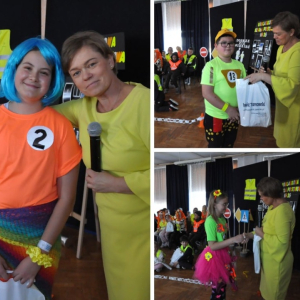 Podsumowanie Odblaskowej Szkoły - Edycja 2025 - kolaż zdjęć