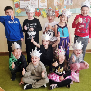 Komiks klasy 2a - kolaż zdjęć