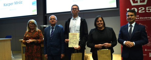 Wyróżnienie dla Kacpra Mroza w konkursie komiksowym "Bolesław Chrobry Komiksem Pisany - Tworzymy historię"