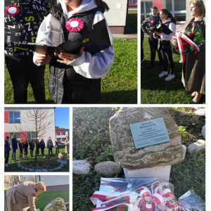 Spotkanie pod Dębem Pamięci Stefana Syrka - kolaż zdjęć