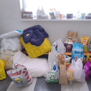 Zebrane dary dla potrzebujących zwierząt