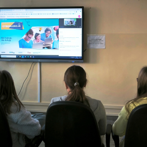 Cyberlekcja w klasie 5