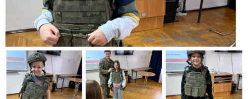 Udział w programie "Edukacja z wojskiem"