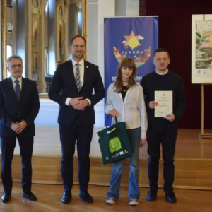 Podsumowanie akcji "Sprzątanie świata" - Uroczystość wręczenia nagród w Sali Lustrzanej - fotografię wykonał Andrzej Skórka