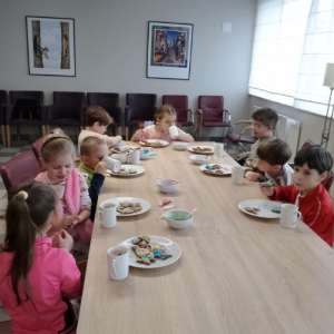 Klasa 1a na Warsztatach świątecznych