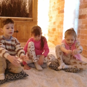 Klasa 1a w grocie solnej