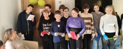 Klasa 6 z wizytą w Środowiskowym Domu Samopomocy "Zielona Przystań"