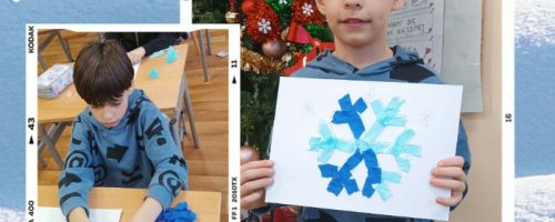 „Zimowy czas” w świetlicy szkolnej 