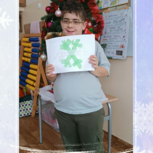 Zimowy czas na świetlicy szkolnej