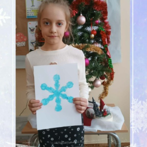 Zimowy czas na świetlicy szkolnej