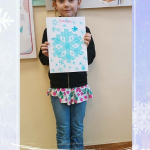 Zimowy czas na świetlicy szkolnej