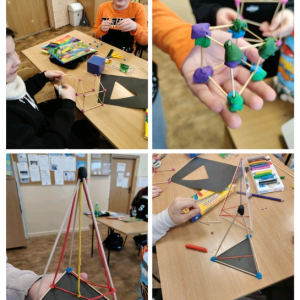 Zajęcia kreatywne w klasie 6 - kolaż zdjęć