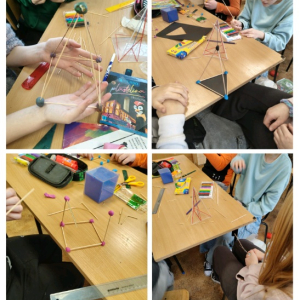 Zajęcia kreatywne w klasie 6 - kolaż zdjęć