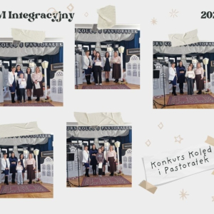 Konkurs Kolęd i Pastorałek - kolaż zdjęć