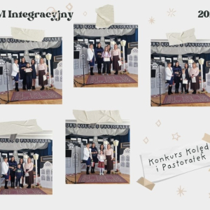 Konkurs Kolęd i Pastorałek - kolaż zdjęć