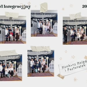 Konkurs Kolęd i Pastorałek - kolaż zdjęć