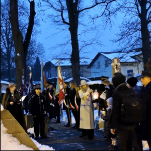 163 rocznica wybuchu powstania styczniowego - uroczystości na Starym Cmentarzu w Tarnowie