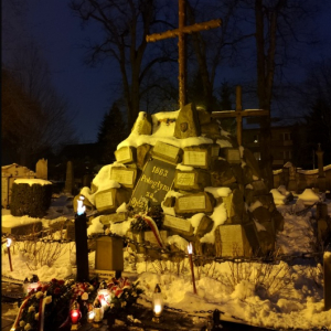 163 rocznica wybuchu powstania styczniowego - uroczystości na Starym Cmentarzu w Tarnowie