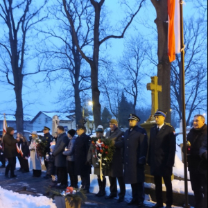 163 rocznica wybuchu powstania styczniowego - uroczystości na Starym Cmentarzu w Tarnowie