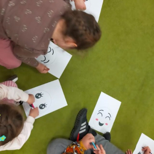 Zabawy ruchowe podczas Aktywnego Czwartku - 19 lutego