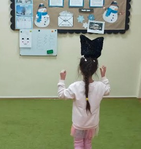 Zabawy ruchowe podczas Aktywnego Czwartku - 19 lutego