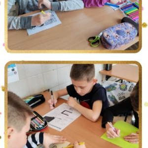 Dzień Bezpiecznego Internetu 2026 w naszej szkole - kolaż zdjęć