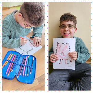 dzieci podczas zajęć dotyczących złości i radzenia sobie z nią