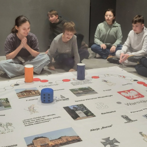 Klasa 5a na warsztatach "Polska to My" w Muzeum Ziemi Tarnowskiej