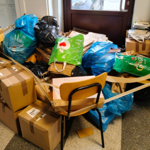 Zbiórka makulatury - zebrane surowce wtórne