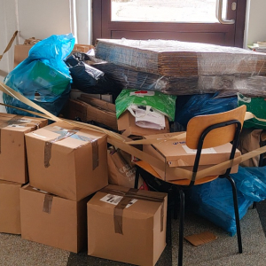 Zbiórka makulatury - zebrane surowce wtórne